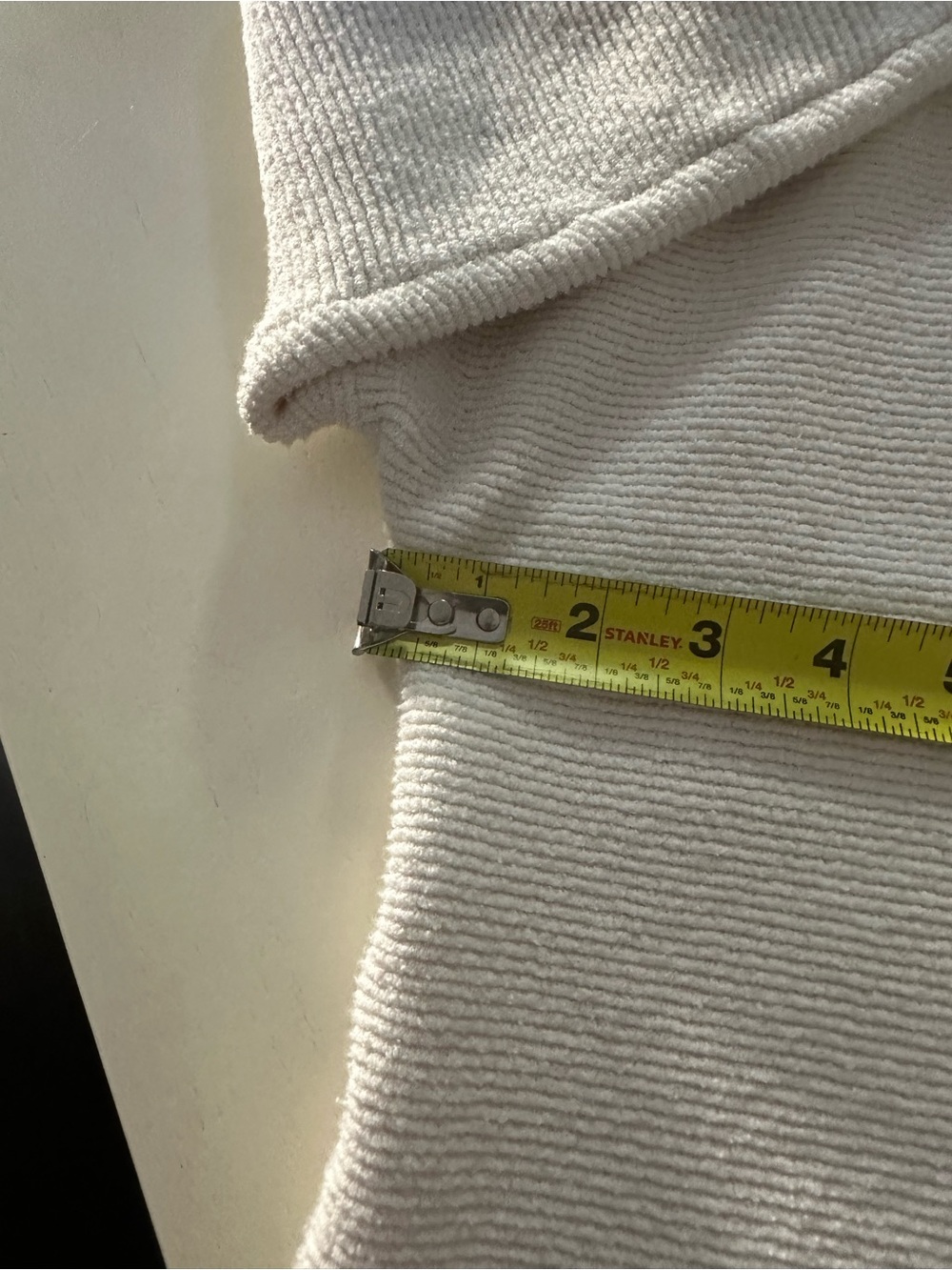 Free People white funnel neck ribbed sweater, size medium - Picture 15 of 15